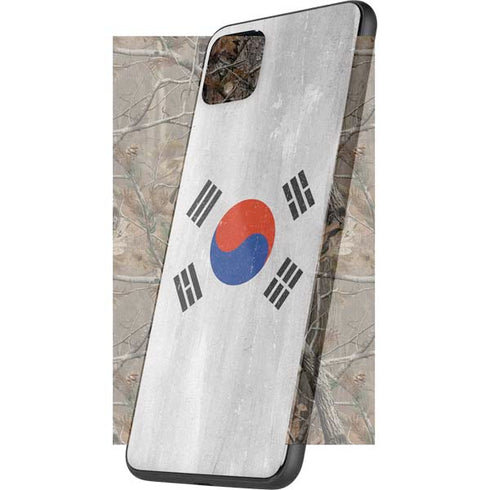 South Korean Flag Distressed Google Pixel 4 XL Skin